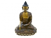 Красная статуэтка Будды (h = 19 см)